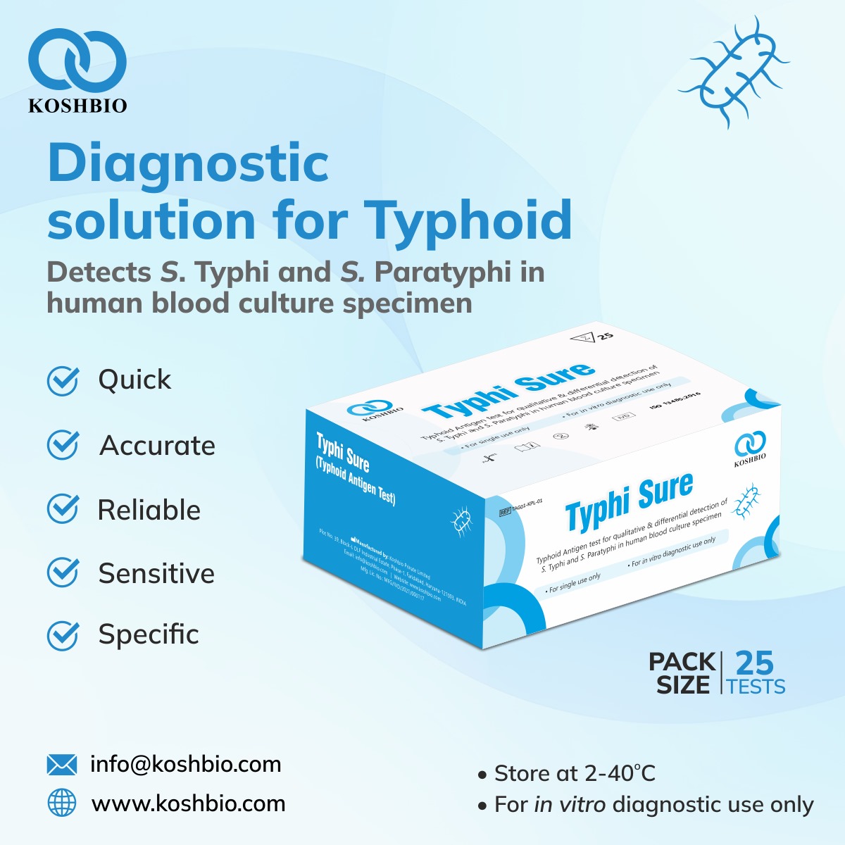 Typhoid Antigen Test